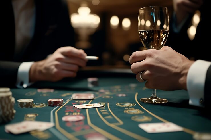 Spadegaming live blackjack table interface on mobile